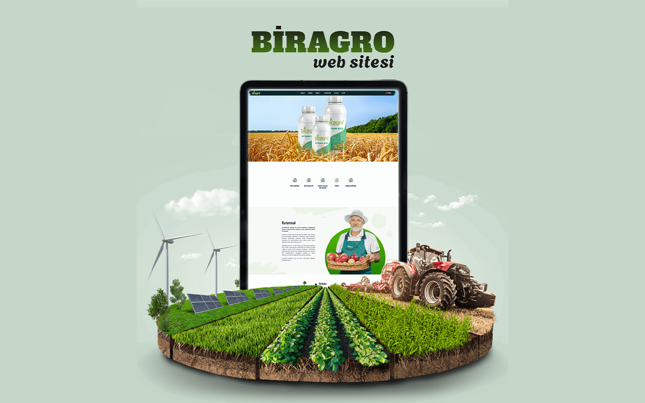 <span>Biragro Responsive Web Sitesi</span><i>→</i>