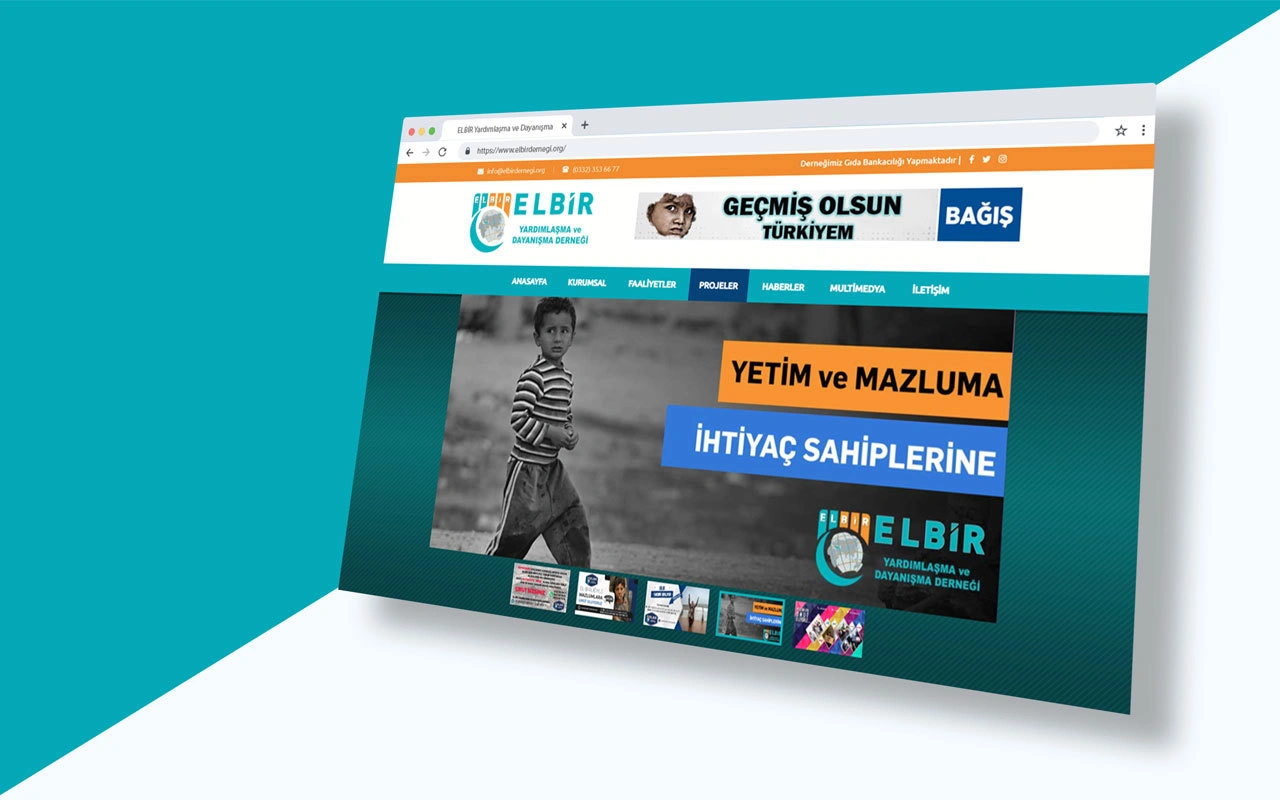 <span>ELBİR Yardımlaşma ve Dayanışma Derneği Web Sitesi</span><i>→</i>