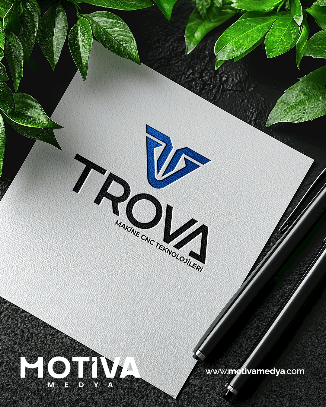 Trova Makine Cnc Teknolojileri Logo Çalışması