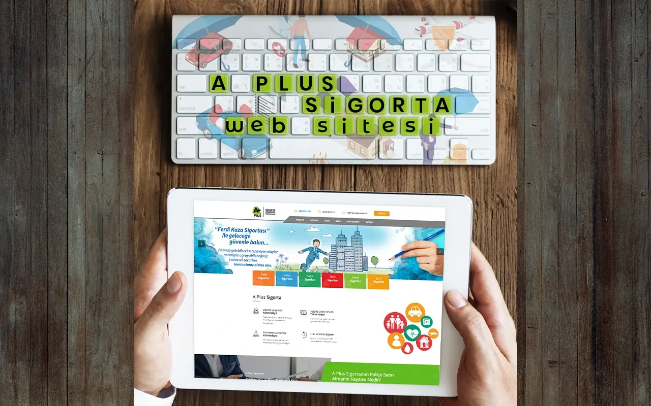 <span>A Plus Sigorta Responsive Web Sitesi</span><i>→</i>