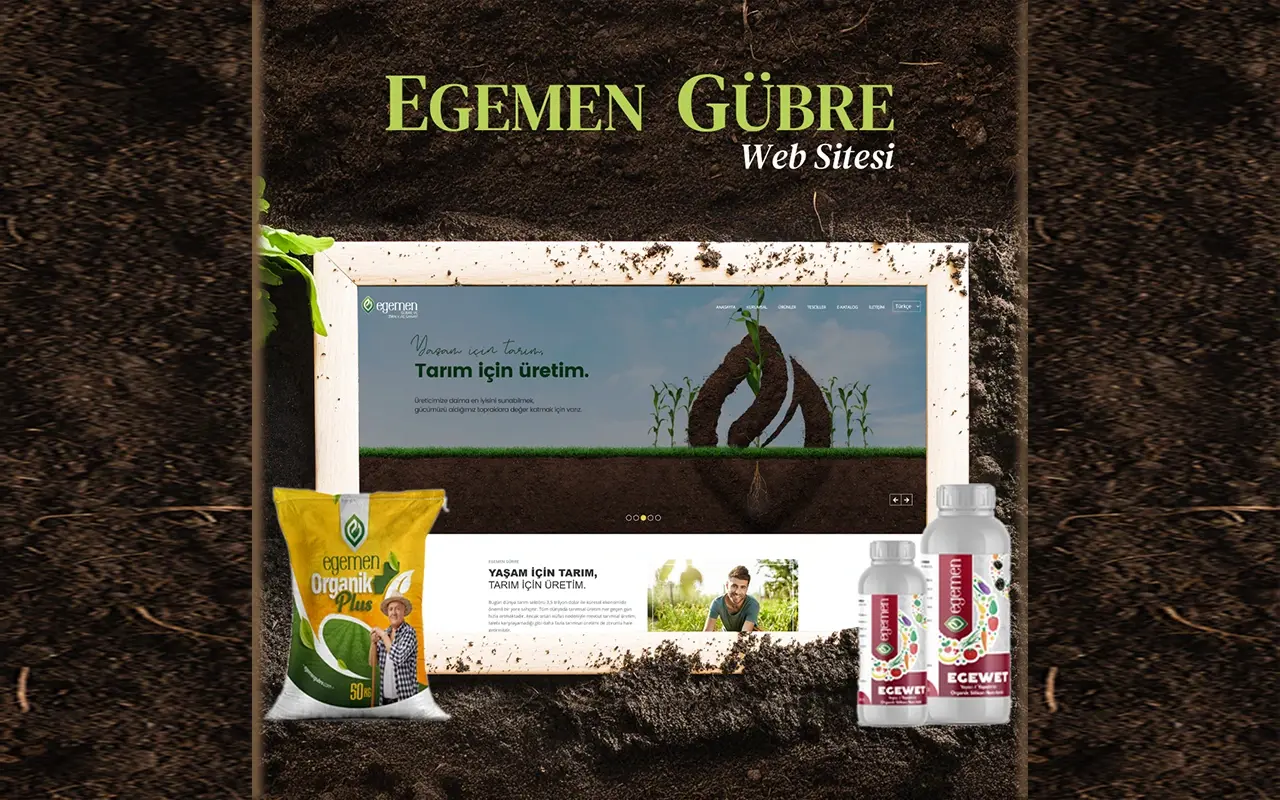 <span>Egemen Gübre Responsive Web Sitesi</span><i>→</i>