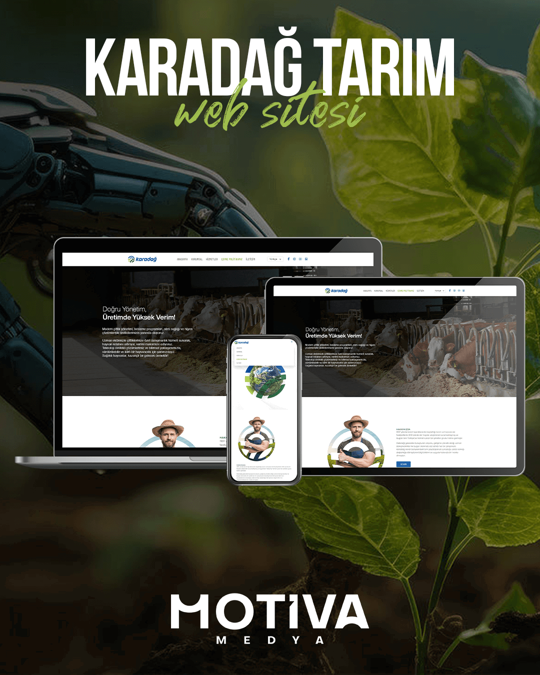 Karadağ Tarım Web Sitesi