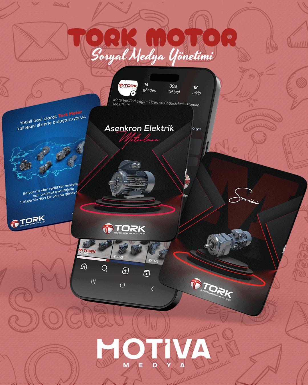 Tork Motor Redüktör Sosyal Medya Yönetimi
