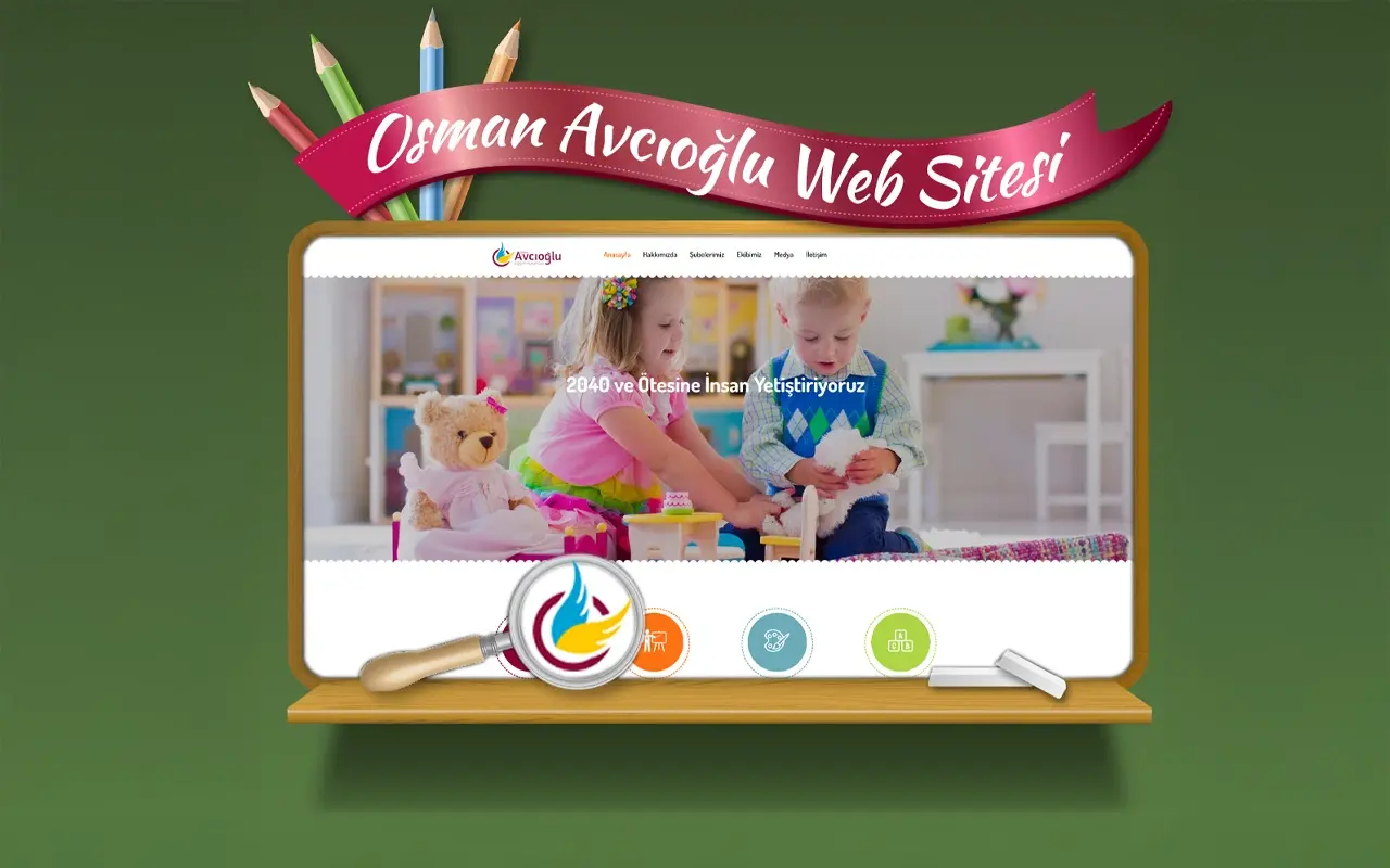 <span>Osman Avcıoğlu Eğitim Kurumları Web Sitesi</span><i>→</i>