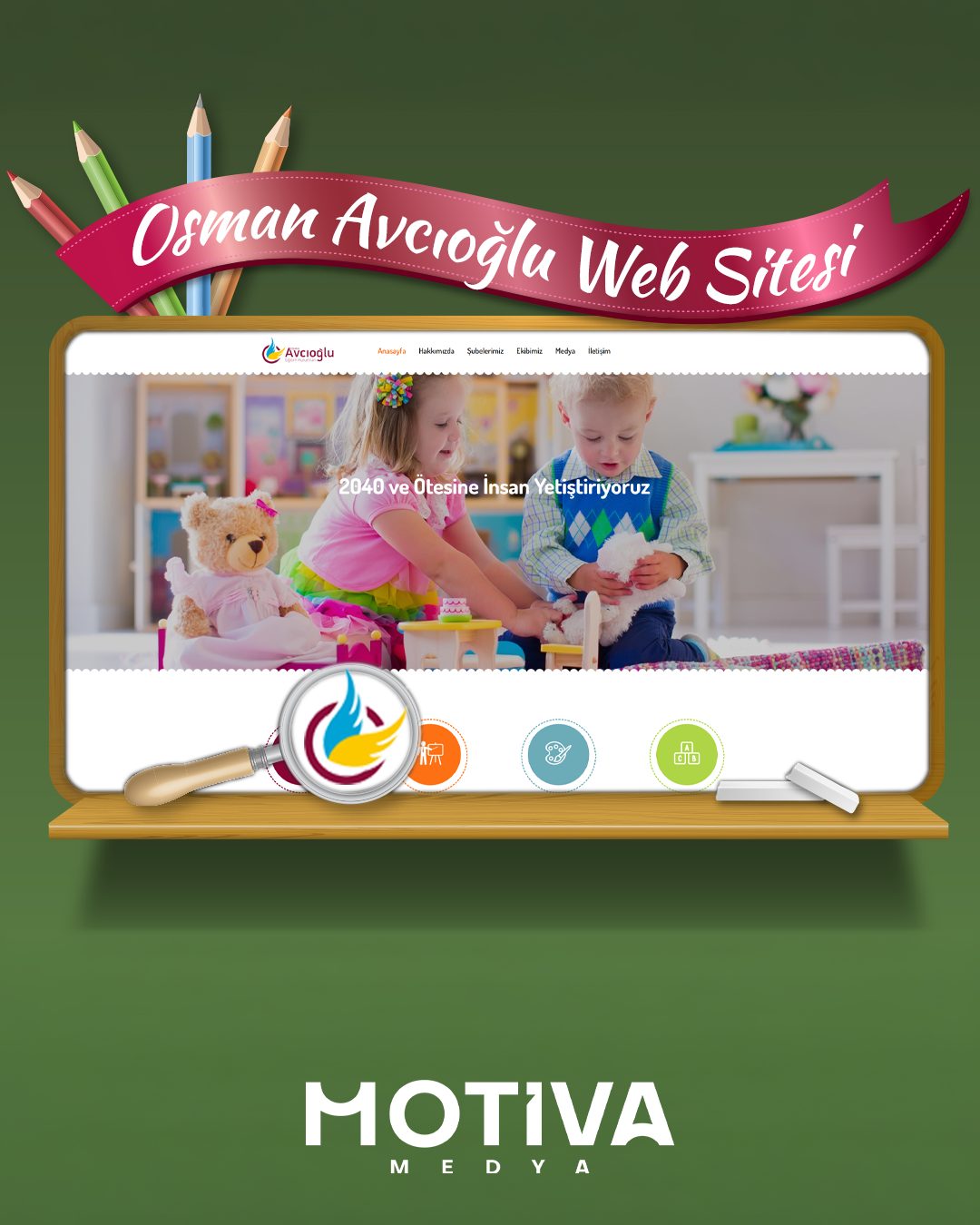 Osman Avcıoğlu Eğitim Kurumları Web Sitesi