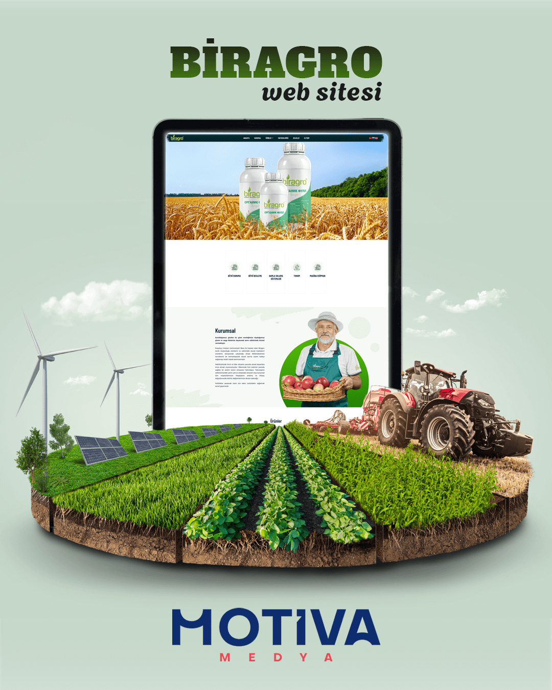 Biragro Responsive Web Sitesi
