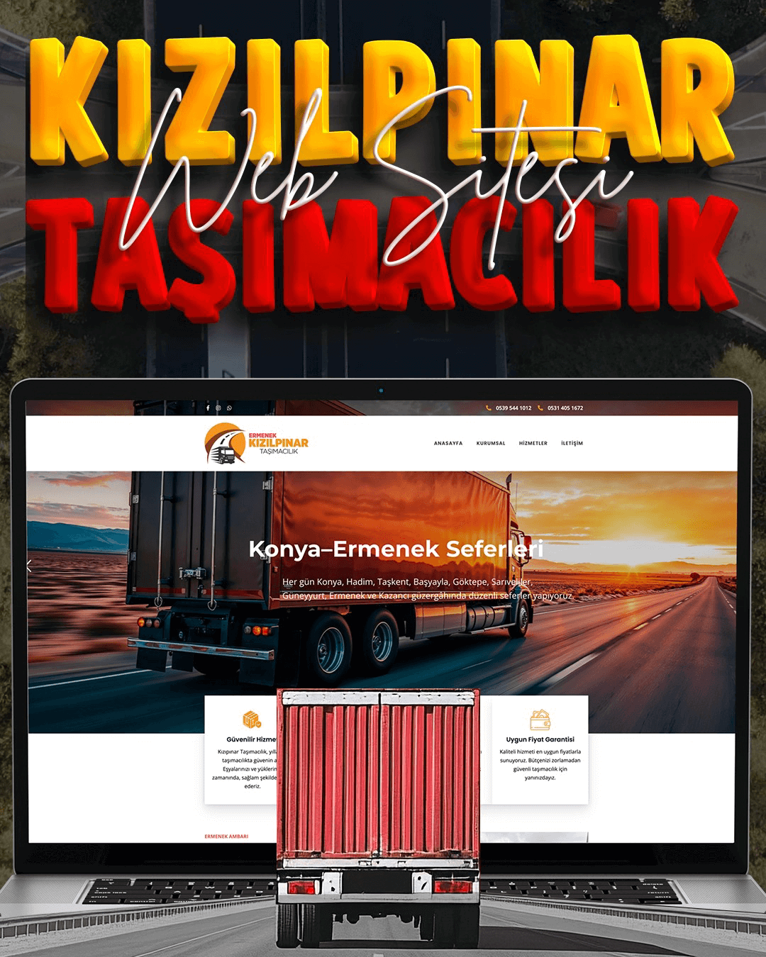 Kızılpınar Taşımacılık Web Sitesi
