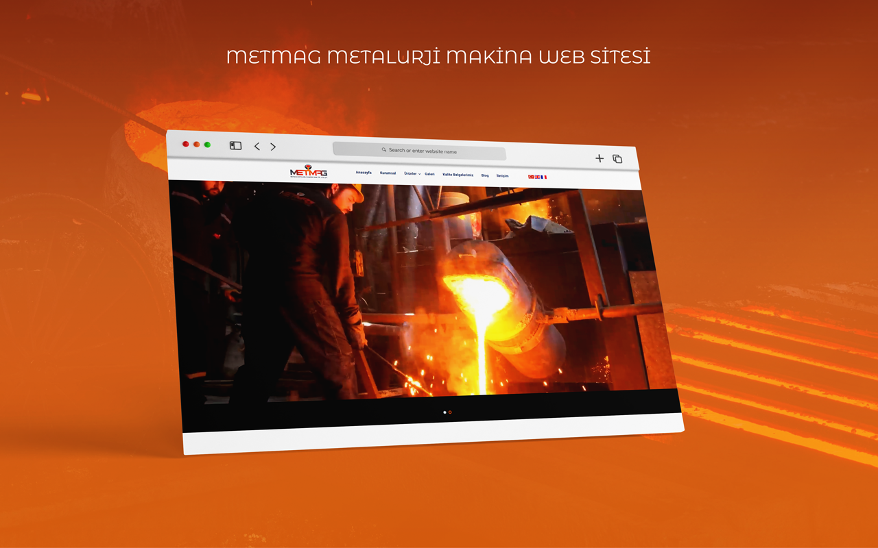<span>Metmag Metalurji Web Sitesi</span><i>→</i>
